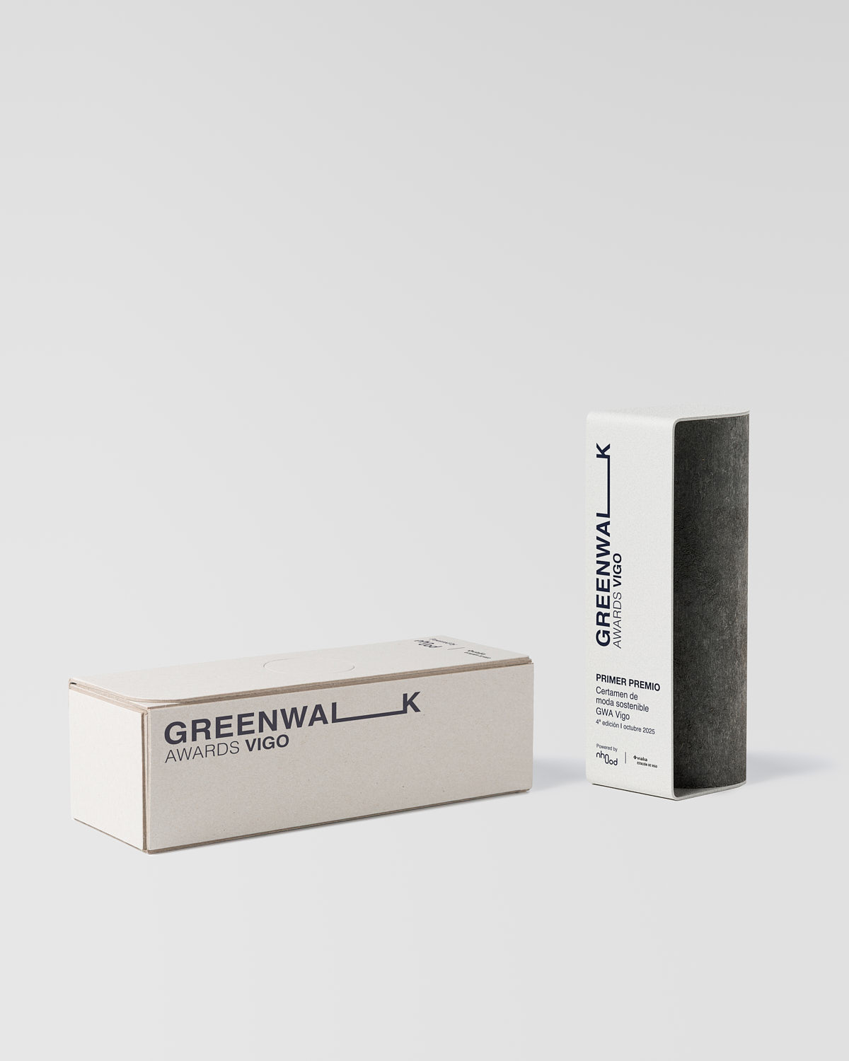 Estuche trofeo personalizado Totem Sustain Awards